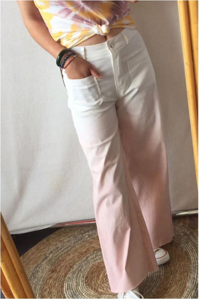 Pantalón vaquero mujer degradado - Imagen 2