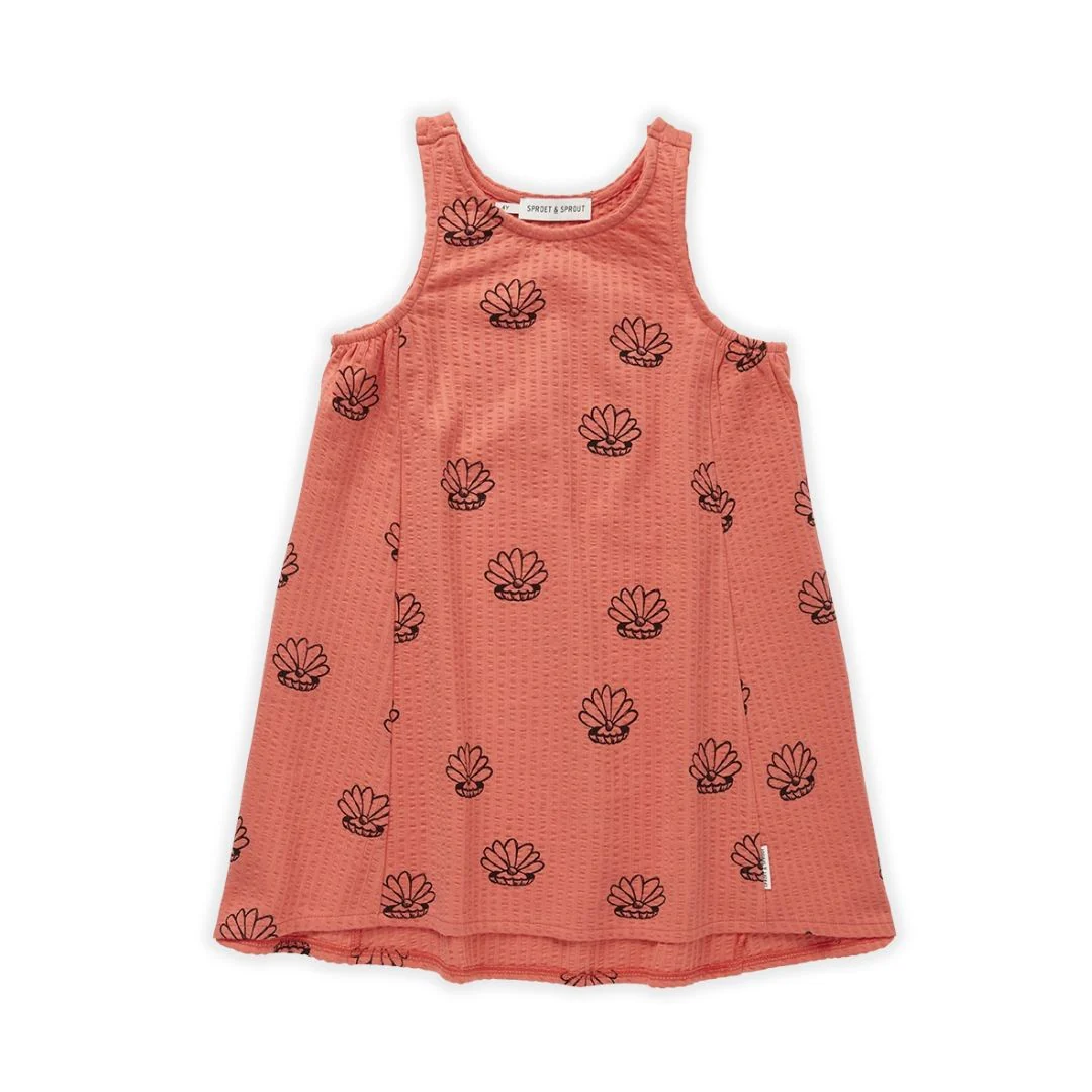 Vestido tirantes concha - Imagen 2