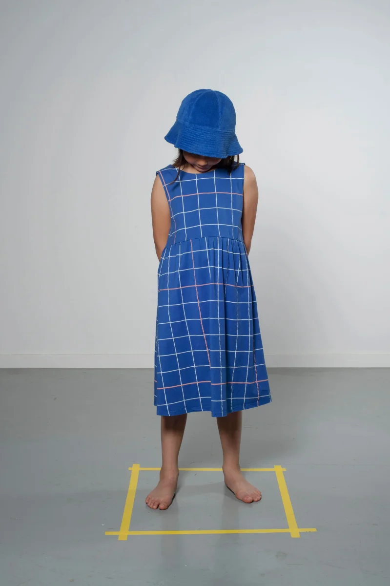 vestido grid klein - Imagen 4