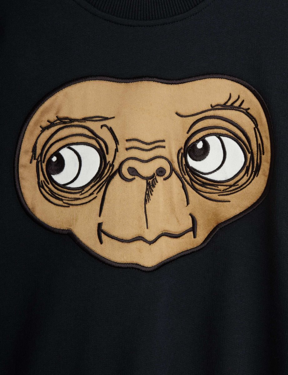 Sudadera E.T. negra - Imagen 5