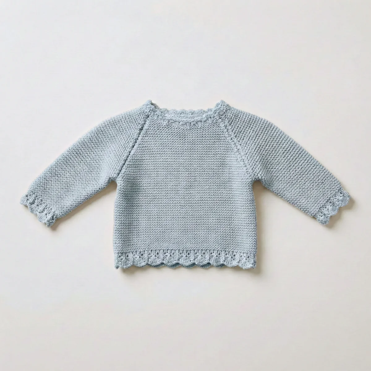 Jersey bebé algodón azul - Imagen 2