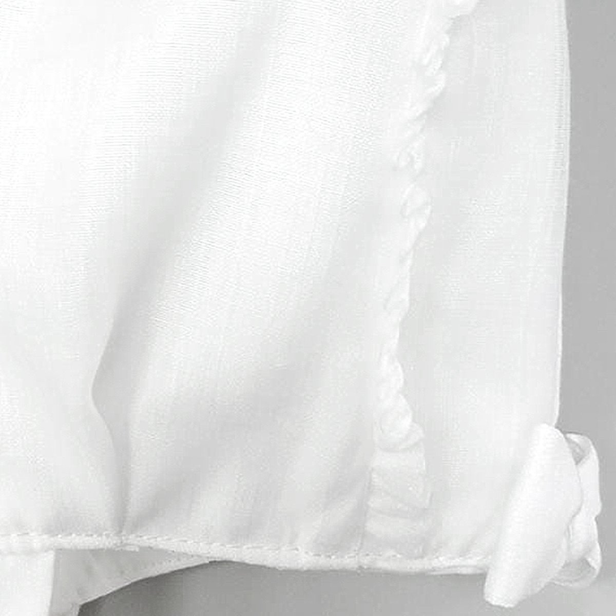 Capota bebé en organza - Imagen 3
