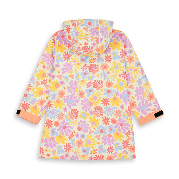 Poncho Impermeable Retro Flowers - Imagen 6