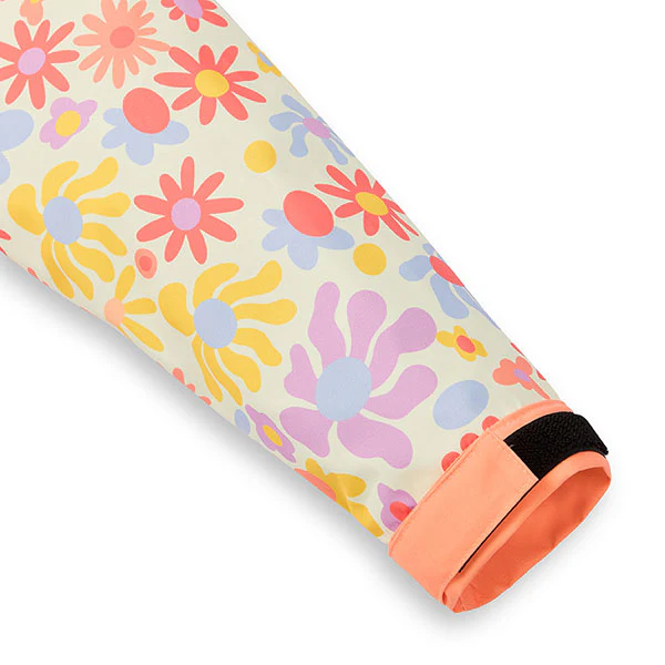 Poncho Impermeable Retro Flowers - Imagen 7