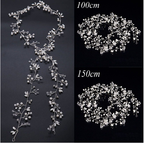 Tocado para Novia 100 cm - Imagen 2